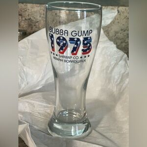 Bubba Gump beer glass